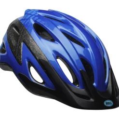 Kids & Youth-Bell Helmets Axle Gloss Blue Tron