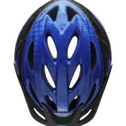 Kids & Youth-Bell Helmets Axle Gloss Blue Tron
