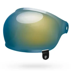 Shields-Bell Helmets Bullitt Bubble Shield Gold Iridium Black Tab