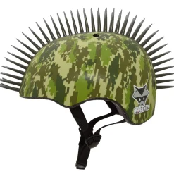 Kids & Youth-Bell Helmets Digital Camo Mohawk Green Camo
