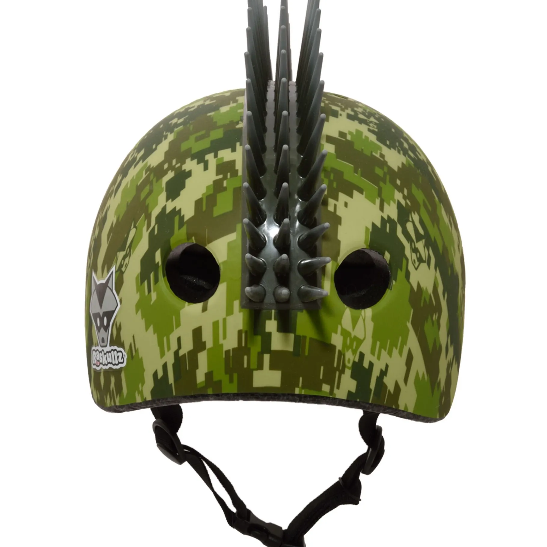 Kids & Youth-Bell Helmets Digital Camo Mohawk Green Camo
