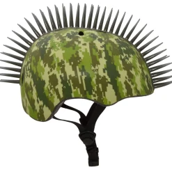 Kids & Youth-Bell Helmets Digital Camo Mohawk Green Camo