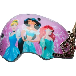 Kids & Youth-Bell Helmets Disney Princess 3D Tiara Purple