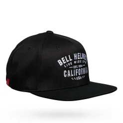 Apparel & More-Bell Helmets Flexfit 110F Mesh Snapback Cap Cali Black
