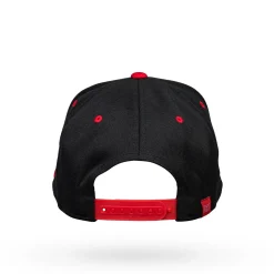 Apparel & More-Bell Helmets Flexfit 110F Mesh Snapback Cap Cali Black/Red