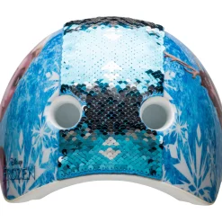 Kids & Youth-Bell Helmets Frozen Sequins Flip Blue