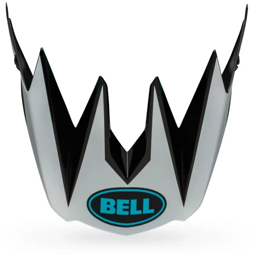 Visors-Bell Helmets Full-10 Visor Arise Matte/Gloss White/Bali
