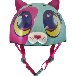 Kids & Youth-Bell Helmets I Heart Kitty Mint