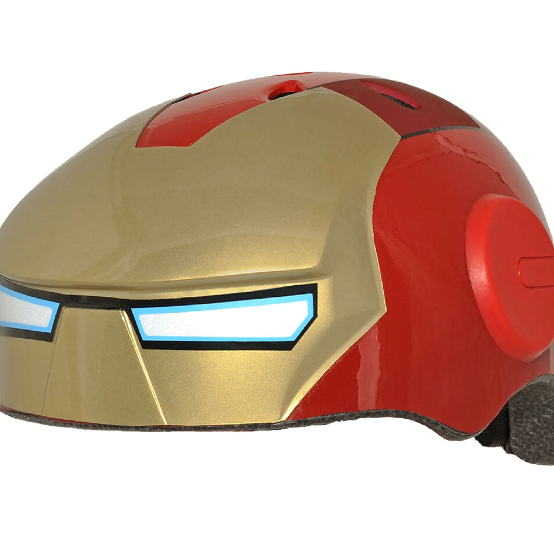 Kids & Youth-Bell Helmets Iron Man Helmet Red/Gold