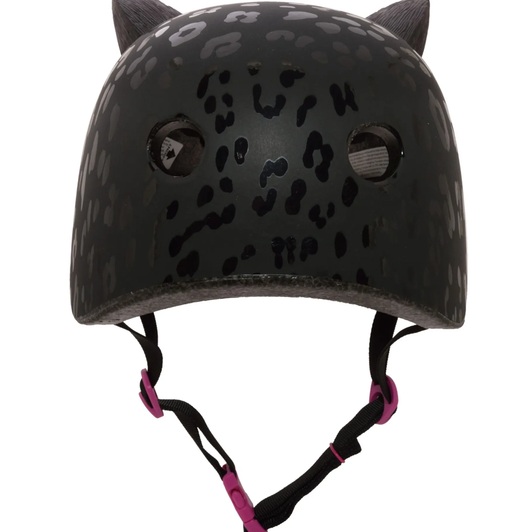 Kids & Youth-Bell Helmets Leopard Kitty Black