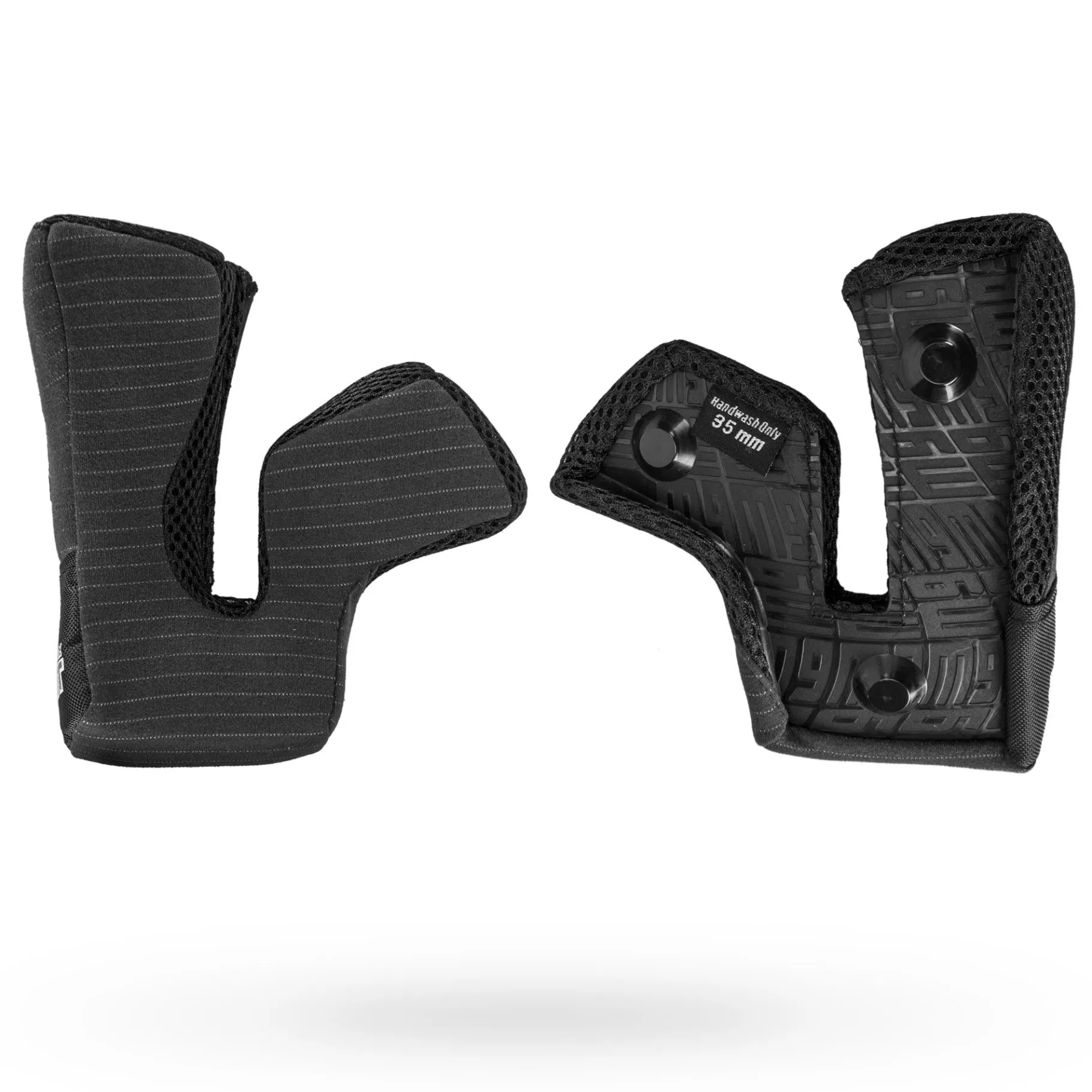 Spare Parts-Bell Helmets Moto-9 Cheek Pads Black
