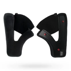 Spare Parts-Bell Helmets Moto-3 Cloth Cheek Pads Black