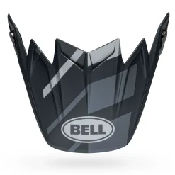 Visors-Bell Helmets Moto-9 Flex Visor Banshee Satin Black/Silver