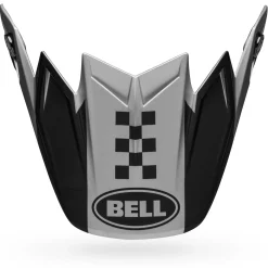 Visors-Bell Helmets Moto-9 Flex Visor Breakaway Matte Silver/Black