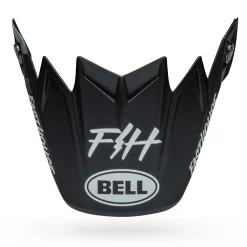 Visors-Bell Helmets Moto-9 Flex Visor Fasthouse MC Core Matte Black/Yellow
