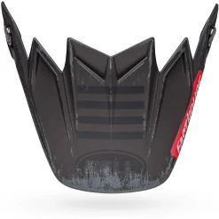 Visors-Bell Helmets Moto-9 Flex Visor Fasthouse Mojave Matte Black/Gray