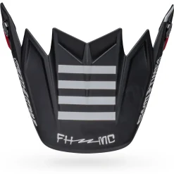 Visors-Bell Helmets Moto-9 Flex Visor Fasthouse Tribe Matte/Gloss Black/White