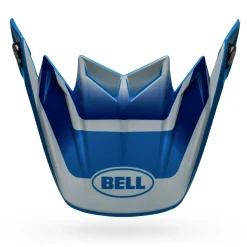Visors-Bell Helmets Moto-9 Flex Visor Rail Gloss Blue/White
