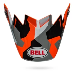 Visors-Bell Helmets Moto-9 Flex Visor Rover Gloss Orange Camo
