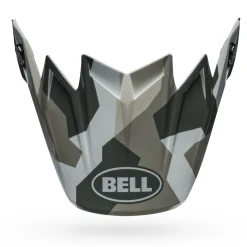 Visors-Bell Helmets Moto-9 Flex Visor Rover Gloss White/Camo