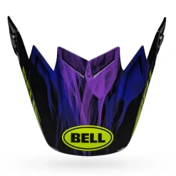 Visors-Bell Helmets Moto-9 Flex Visor Slayco Gloss Black/Purple