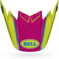 Visors-Bell Helmets Moto-9 Flex Visor Sprite Gloss Yellow/Magenta