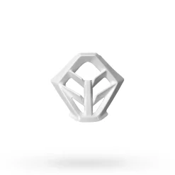 Spare Parts-Bell Helmets Moto-9 Mouthpiece Gloss White