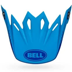 Visors-Bell Helmets Moto-9 Visor Louver Gloss Gray/Blue