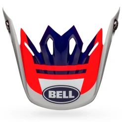 Visors-Bell Helmets Moto-9 Visor Prophecy Gloss Infrared/Navy/Gray