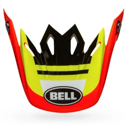 Visors-Bell Helmets Moto-9 Visor Prophecy Gloss Yellow/Orange/Black
