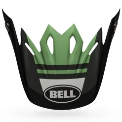 Visors-Bell Helmets Moto-9 Visor Prophecy Matte Black/Dark Green