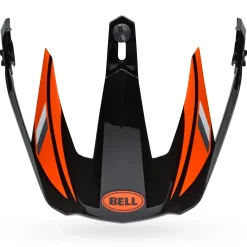 Visors-Bell Helmets MX-9 Adventure Visor Alpine Gloss Black/Orange