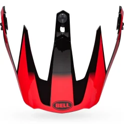 Visors-Bell Helmets MX-9 Adventure Visor Dash Gloss Black/Red