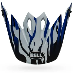 Visors-Bell Helmets MX-9 Visor Decay Gloss Blue