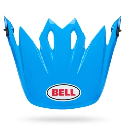 Visors-Bell Helmets MX-9 Visor Jackal Blue/Hi-Viz Yellow