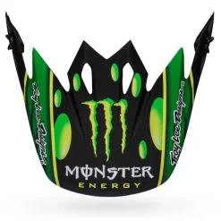 Visors-Bell Helmets MX-9 Visor McGrath Showtime Replica Matte Black/Green