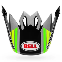 Visors-Bell Helmets MX-9 Visor Pro Circuit Replica 2020 Gloss Black/Green