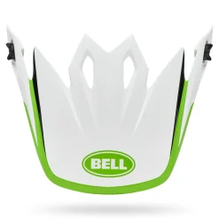 Visors-Bell Helmets MX-9 Visor Rift Green/White
