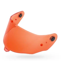 Shields-Bell Helmets Panovision Shield Hi-Def Persimmon-Tear off Posts