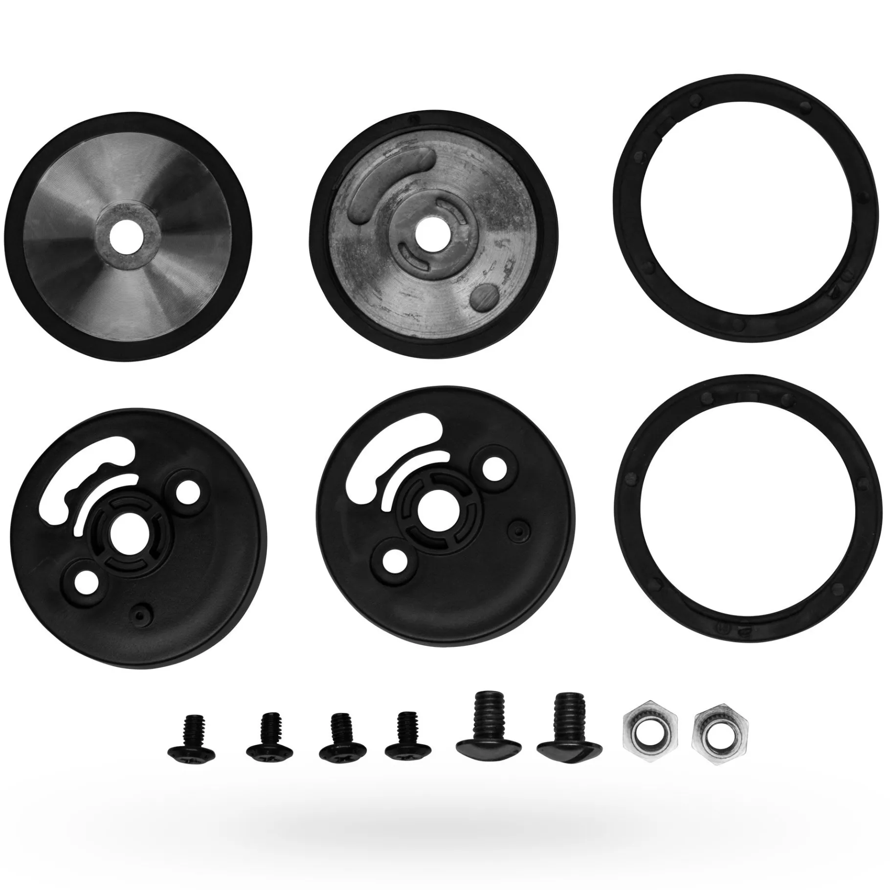 Spare Parts-Bell Helmets Riot Hinge Plate/Disc Kit No Color