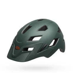 Mountain-Bell Helmets Sidetrack Matte Dark Green/Orange