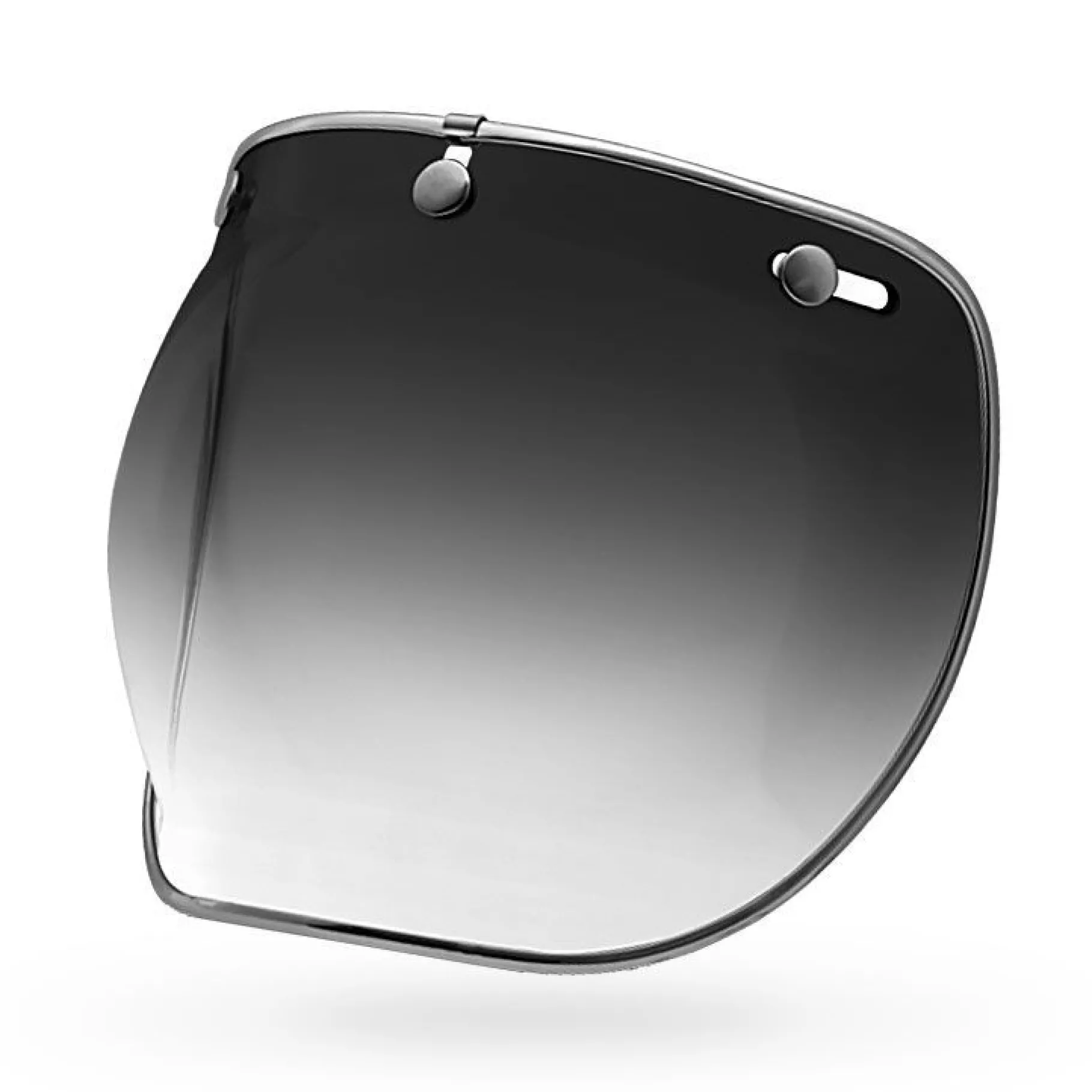 Shields-Bell Helmets 3-Snap Bubble DLX Shield Smoke Gradient