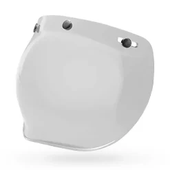 Shields-Bell Helmets 3-Snap Bubble Shield Clear