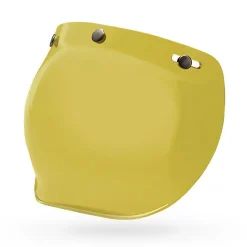 Shields-Bell Helmets 3-Snap Bubble Shield Yellow
