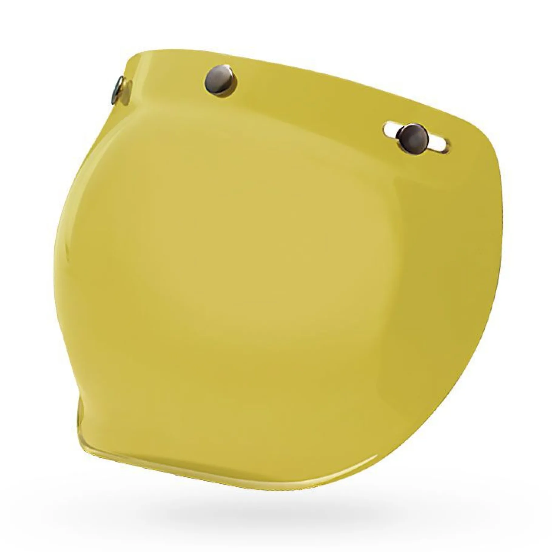Shields-Bell Helmets 3-Snap Bubble Shield Yellow