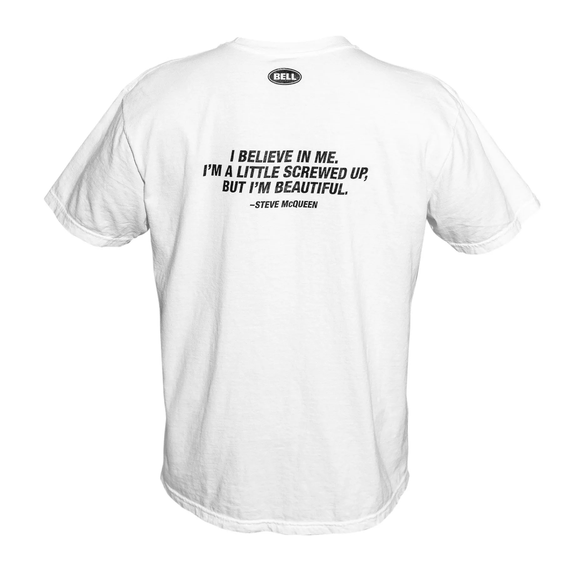 Apparel & More-Bell Helmets Steve McQueen Believe Short Sleeve T-Shirt