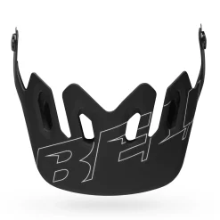Visors-Bell Helmets Super 3R/Super 3 Visor Matte Black/White