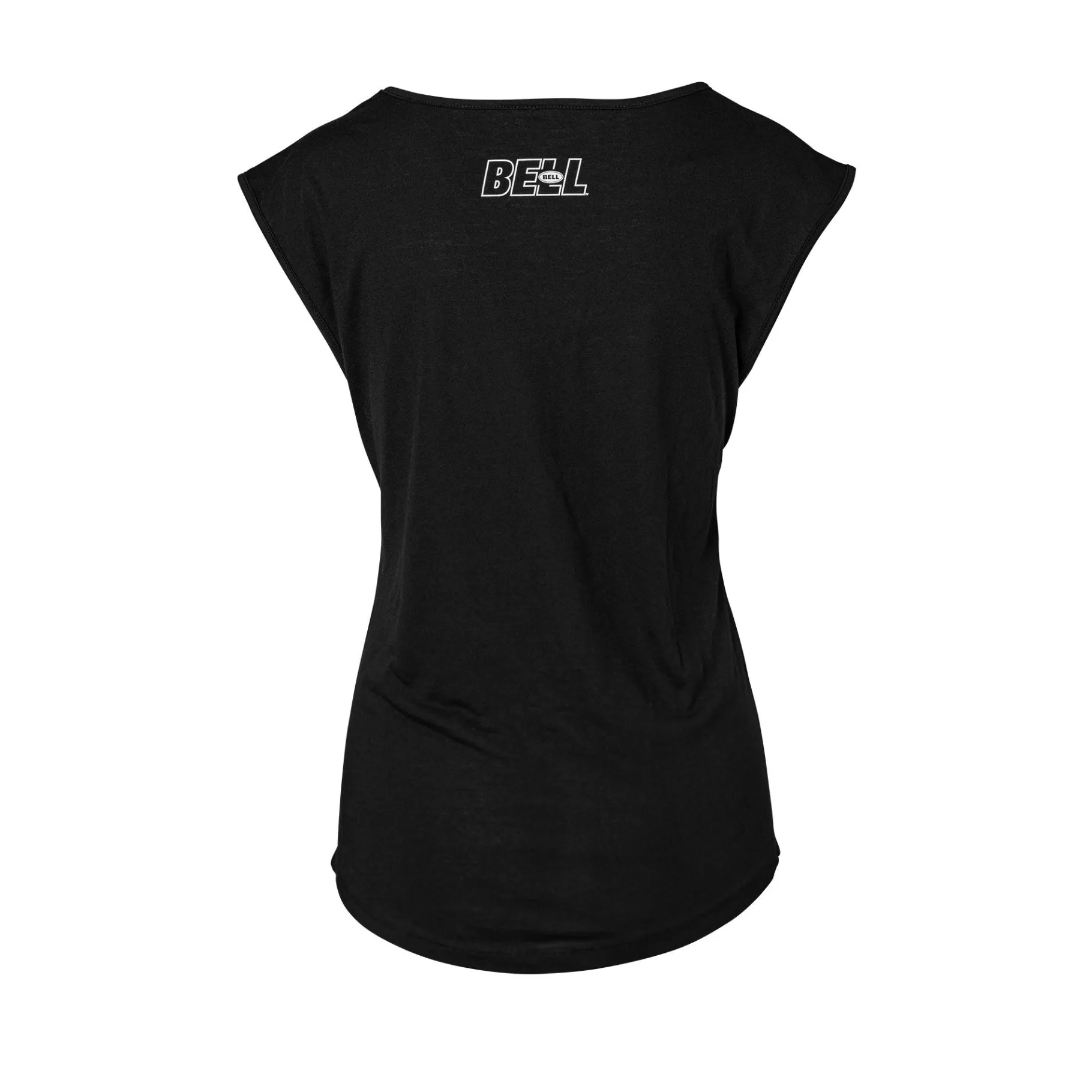 Apparel & More-Bell Helmets Women's Cali Sleeveless V-Neck T-Shirt Cali Black
